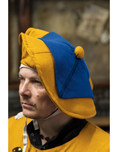 Chapeau Impérial Warhammer Armoury Jaune-Bleu