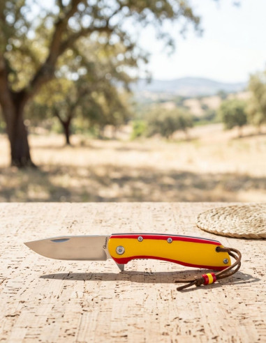 Couteau de campagne Albainox avec manche G10 ESPAGNE