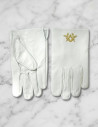 Gants maçonniques en cuir