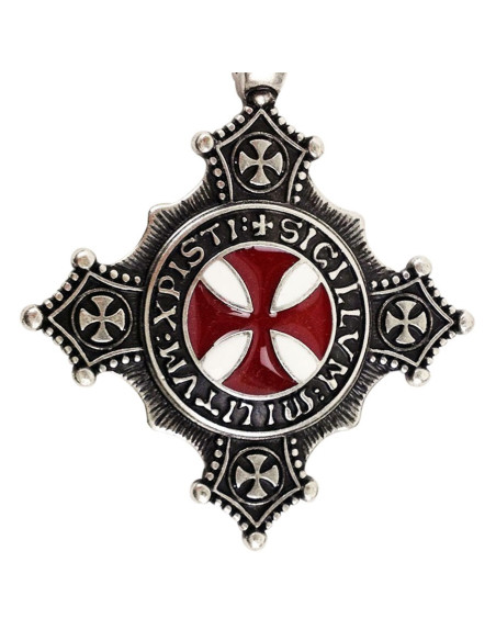 Pendentif Croix des Templiers