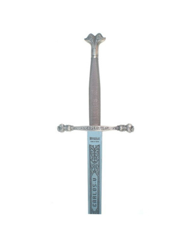 Épée Carlos V, acier inoxydable