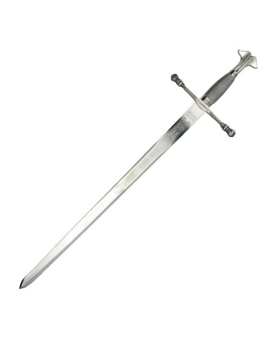 Épée Carlos V, acier inoxydable