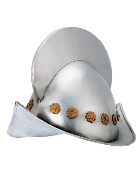 Casque de conquistador espagnol XVIe siècle