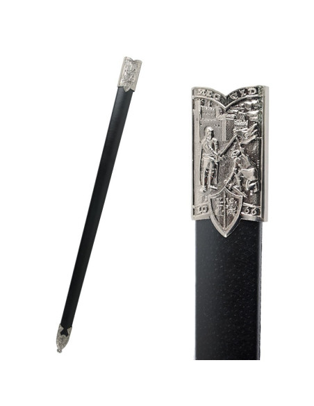 Épée Colada Cid avec poignée ciselée