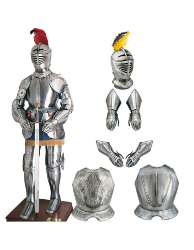 Deepeeka Armure medievale 16ème siècle 