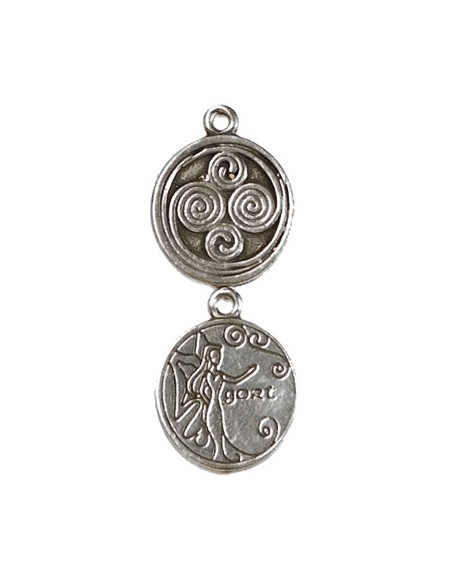 Pendentif astrologie celtique Gort