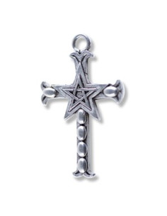 Pentacle Croix Pendentif