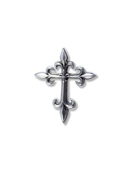 Pendentif Croix Fleur de Lys