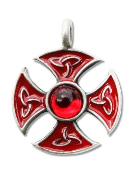 Pendentif Croix Templière de...