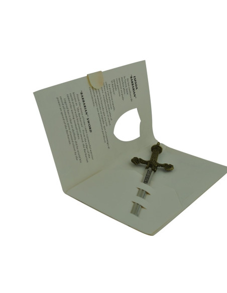 Miniature d'épée barbare