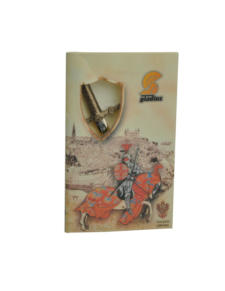 Épée templière miniature