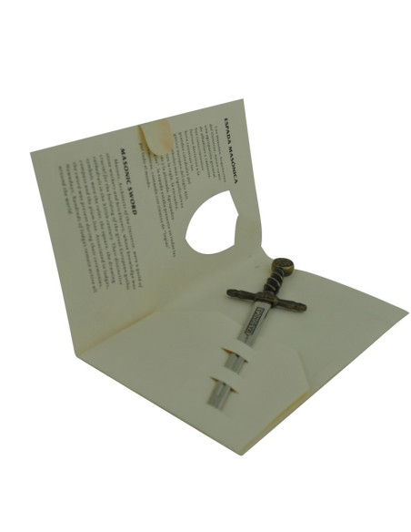 Épée maçonnique miniature