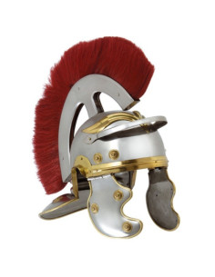 casque centurion romain avec panache devant