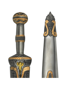 Daga Achille avec gaine métallique 2