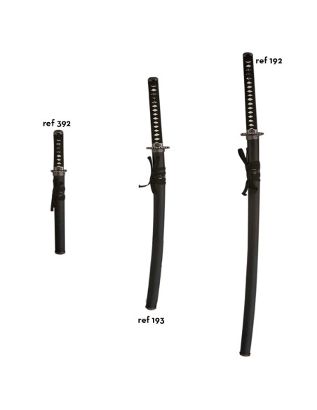 grue à bouclier wakizashi