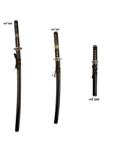 Fourreau noir Wakizashi 2
