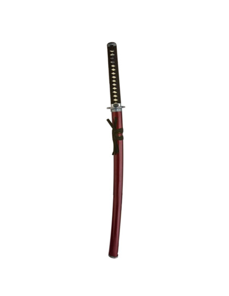 fourreau rouge wakizashi