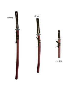 fourreau rouge wakizashi 2