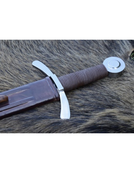 Épée croisée avec fourreau, fonctionnelle