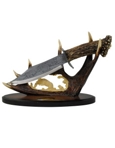 décoratif corne de couteau