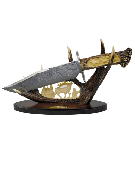 Cerf de couteaux décoratifs