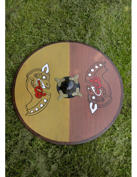 bouclier viking en bois