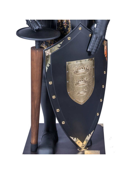 Armure de tournoi noire