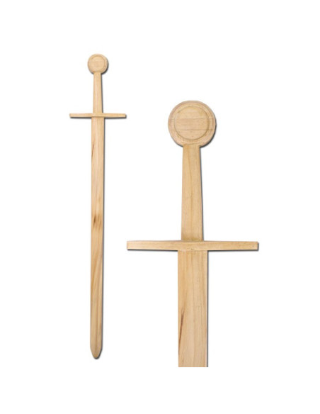 épée médiévale en bois