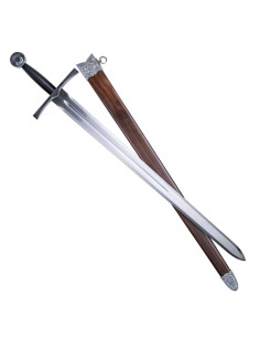 Épée médiévale une main avec fourreau