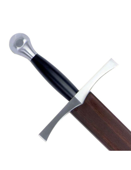 Épée médiévale fonctionnelle avec fourreau