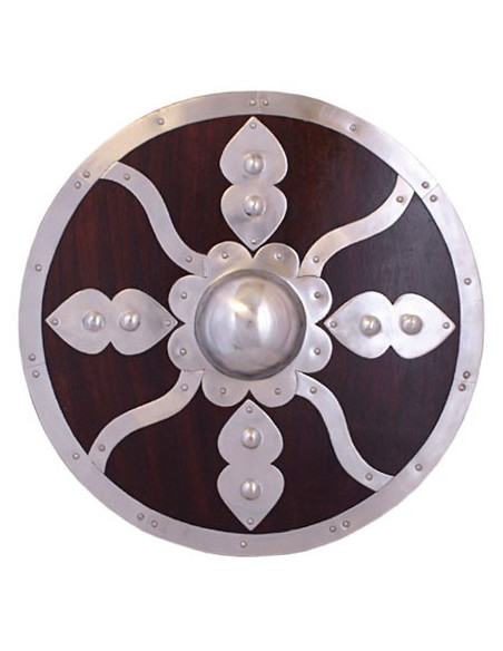 Bouclier viking bois et acier