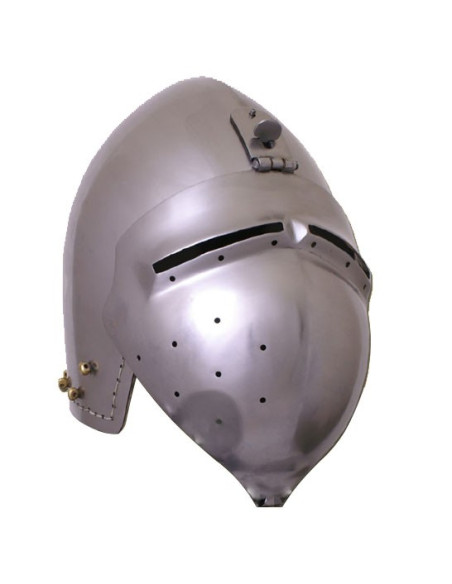 Bacinet allemand avec visionneuse, s. quatorzième