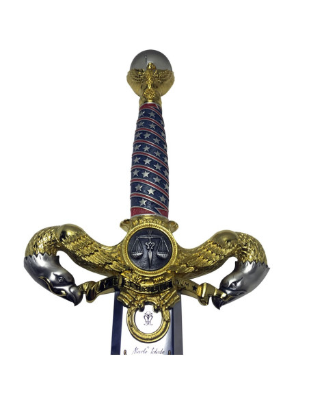 Épée américaine en or