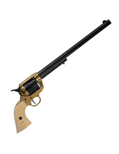 Revolver Peacemaker plaqué laiton, USA 1873