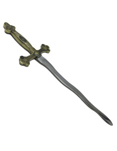 Ouvre-lettre maçonnique enflammé