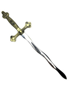 Ouvre-lettre maçonnique enflammé 2