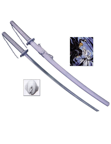 Katana Zanpakuto creux blanc, Bleach