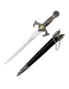 Poignard Templiers avec fourreau