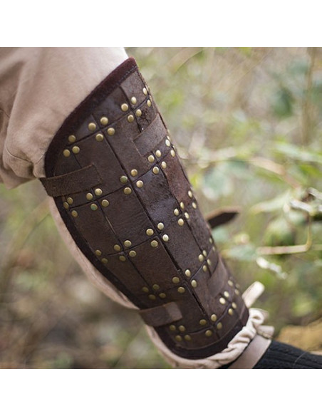 jambières brunes guerrières