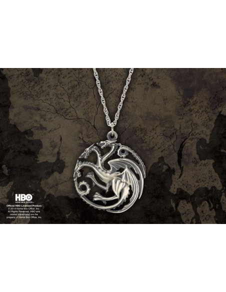 Pendentif maison Targaryen, Game of Thrones