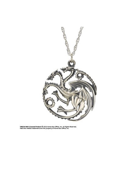 Pendentif maison Targaryen, Game of Thrones