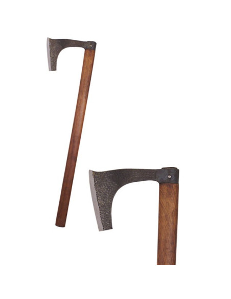 Hache viking barbue, 81 cm.