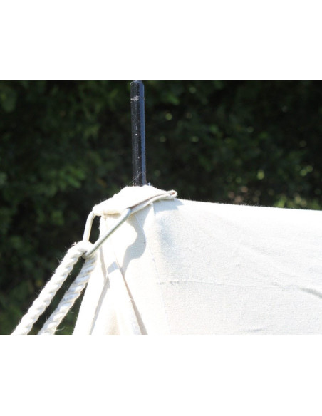 Tente de marché médiévale saxonne, 4 x 2,50 mts.