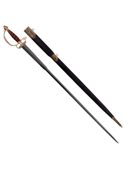 Épée européenne avec fourreau, XVIIIe siècle