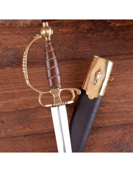 Épée européenne avec fourreau, XVIIIe siècle