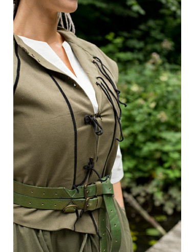 Gilet médiéval femme Tristan