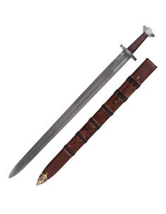 Épée viking pointue avec fourreau
