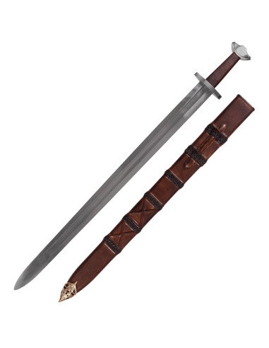 Vikings-épée à fourreau or argent arme