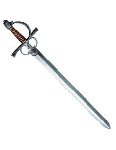 Épée rapière en latex, 85 cm.