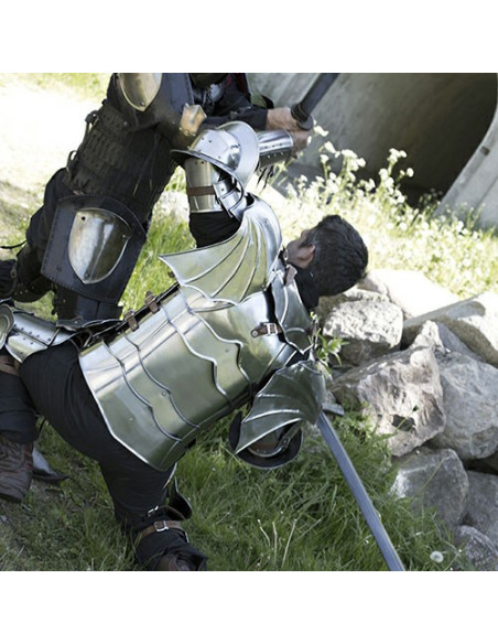 Bras articulés armure médiévale gothique